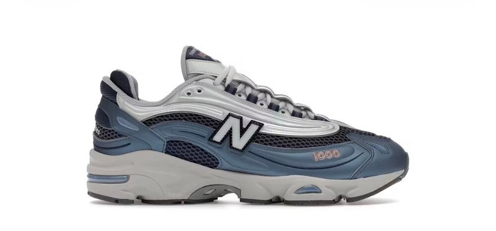 New Balance 1000 Kids Sz 5.5 Women’s 7 blue grey silver